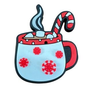 Hot Cocoa Croc Charm